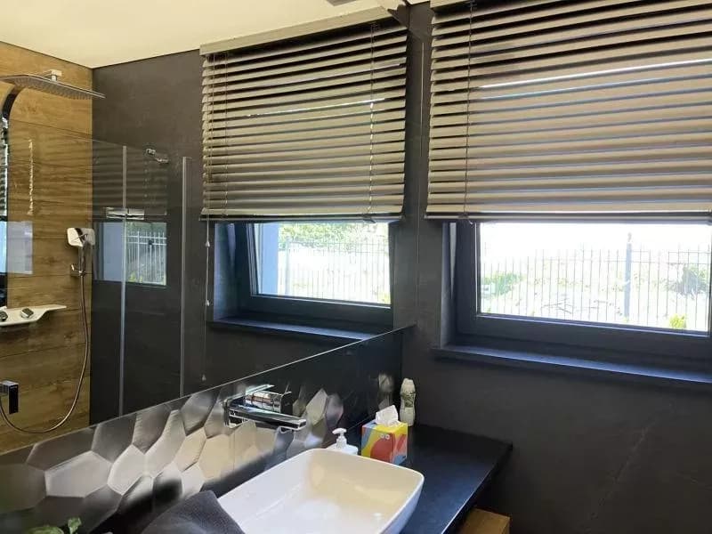 Rolety — dom jednorodzinny Szczecin