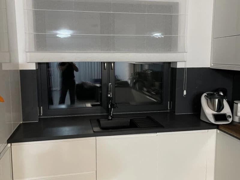 Rolety rzymskie — salon