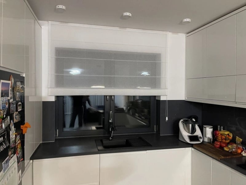 Rolety rzymskie — zbliżenie